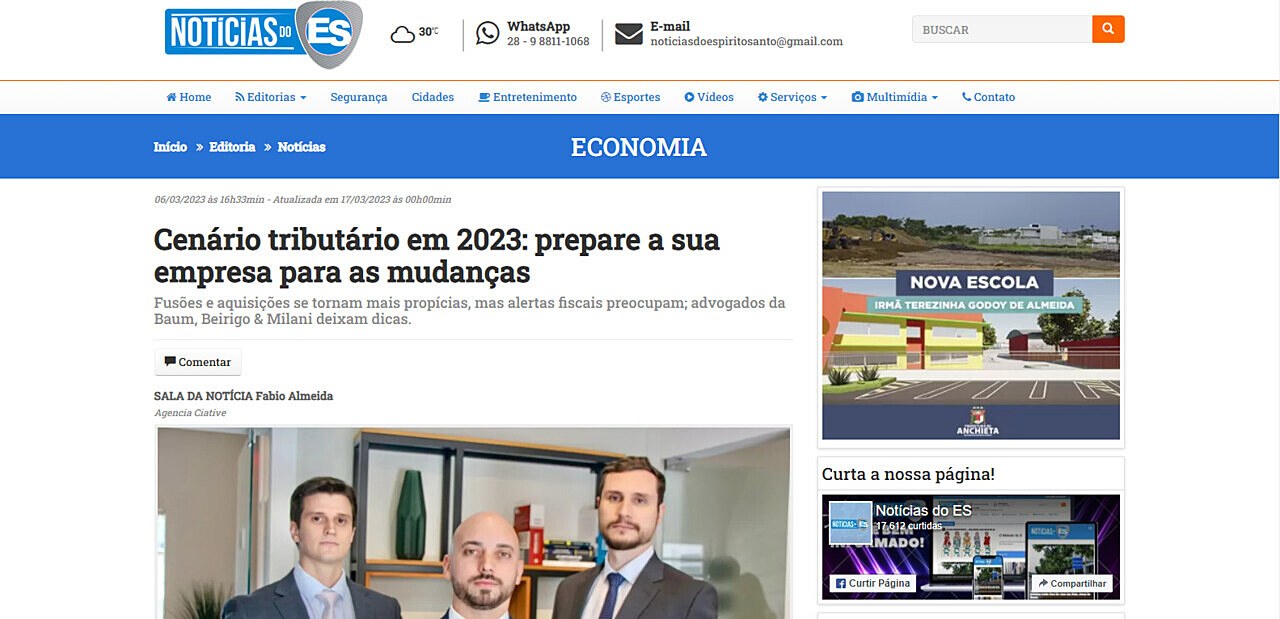 Cenrio tributrio em 2023: prepare a sua empresa para as mudanas